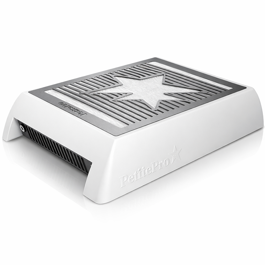Aspiradora de polvo profesional blanca SHEMAX PetitePro X para manicura