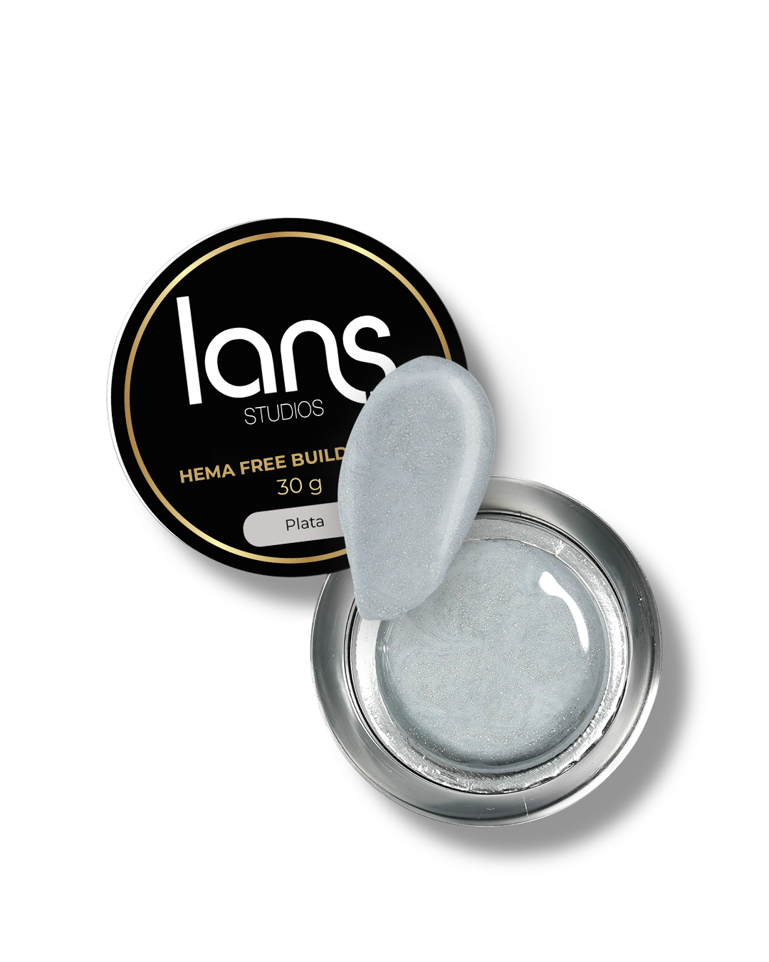 BUILDER GEL LANS - PLATA 30g