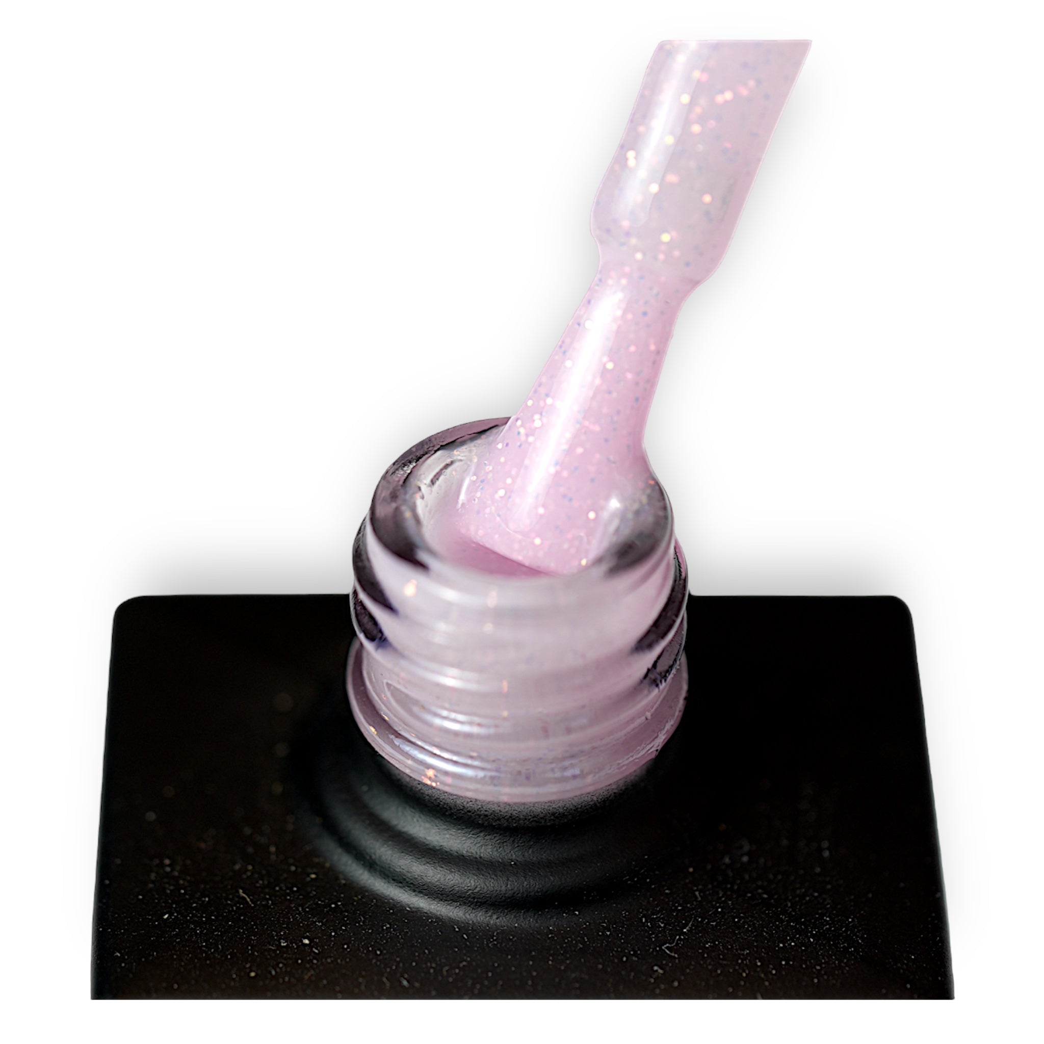 Rubber Base con Glitter