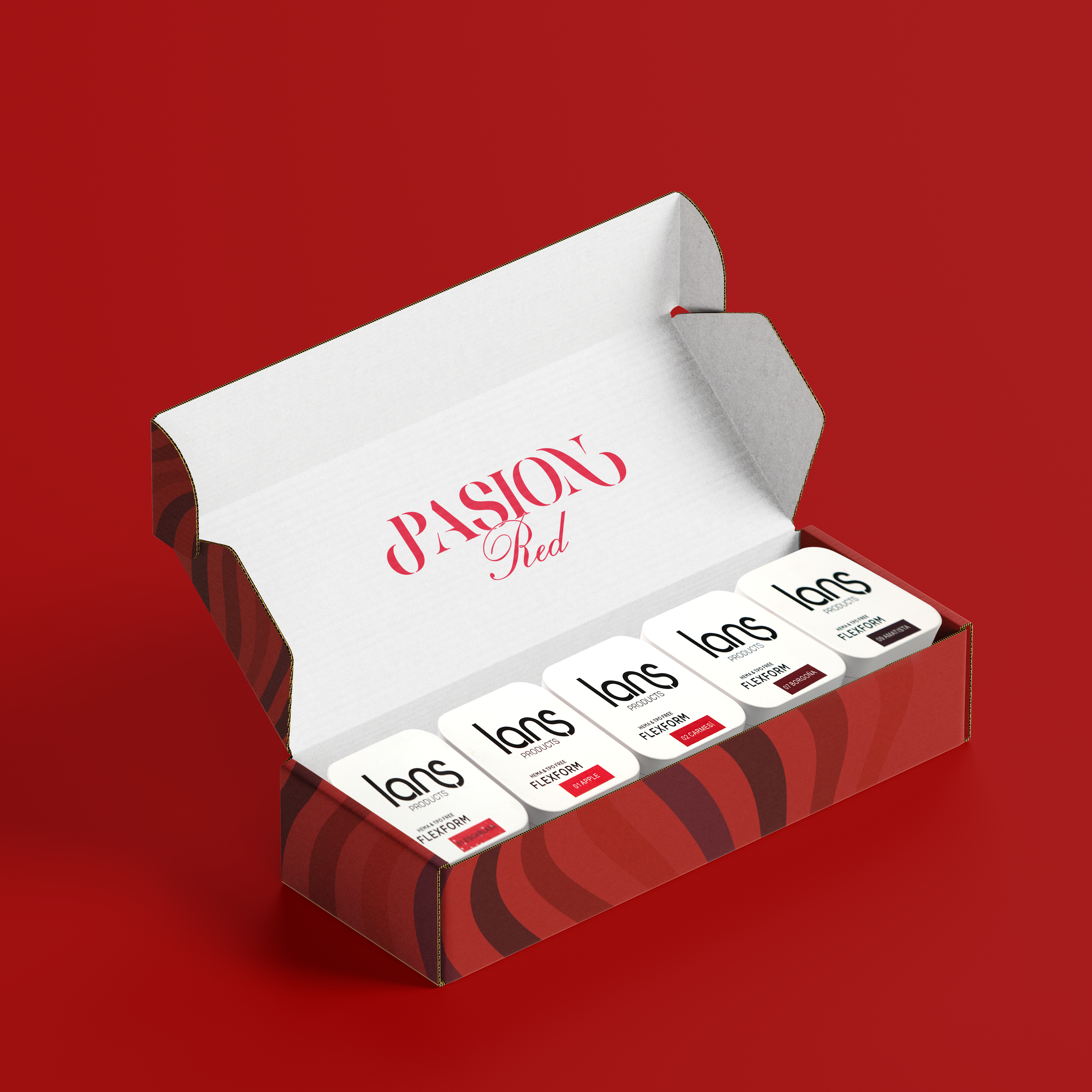 COLECCIÓN PASIÓN RED - BUILDER GEL HEMA & TPO FREE