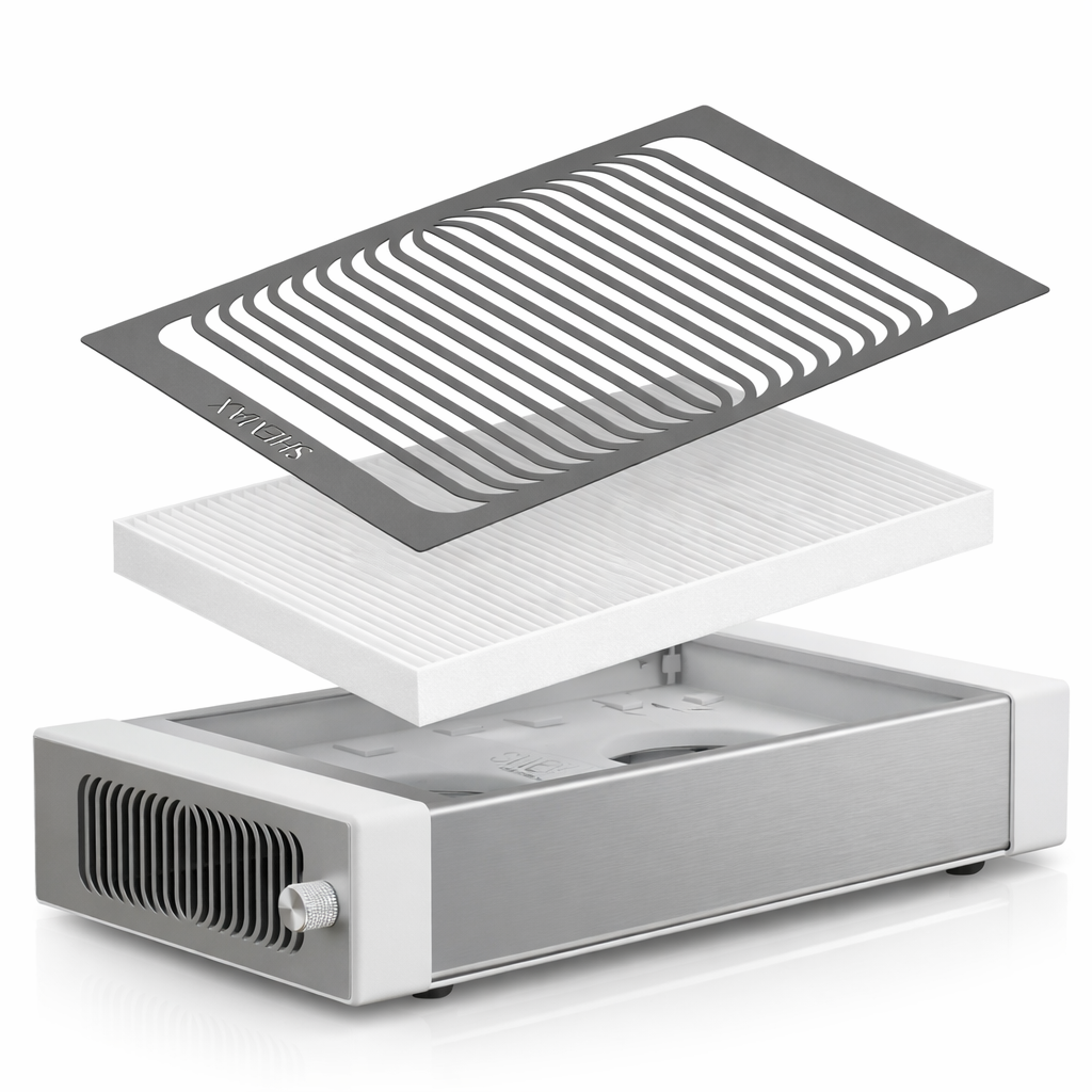 Aspirador de polvo - STYLE PRO SHEMAX - Blanco