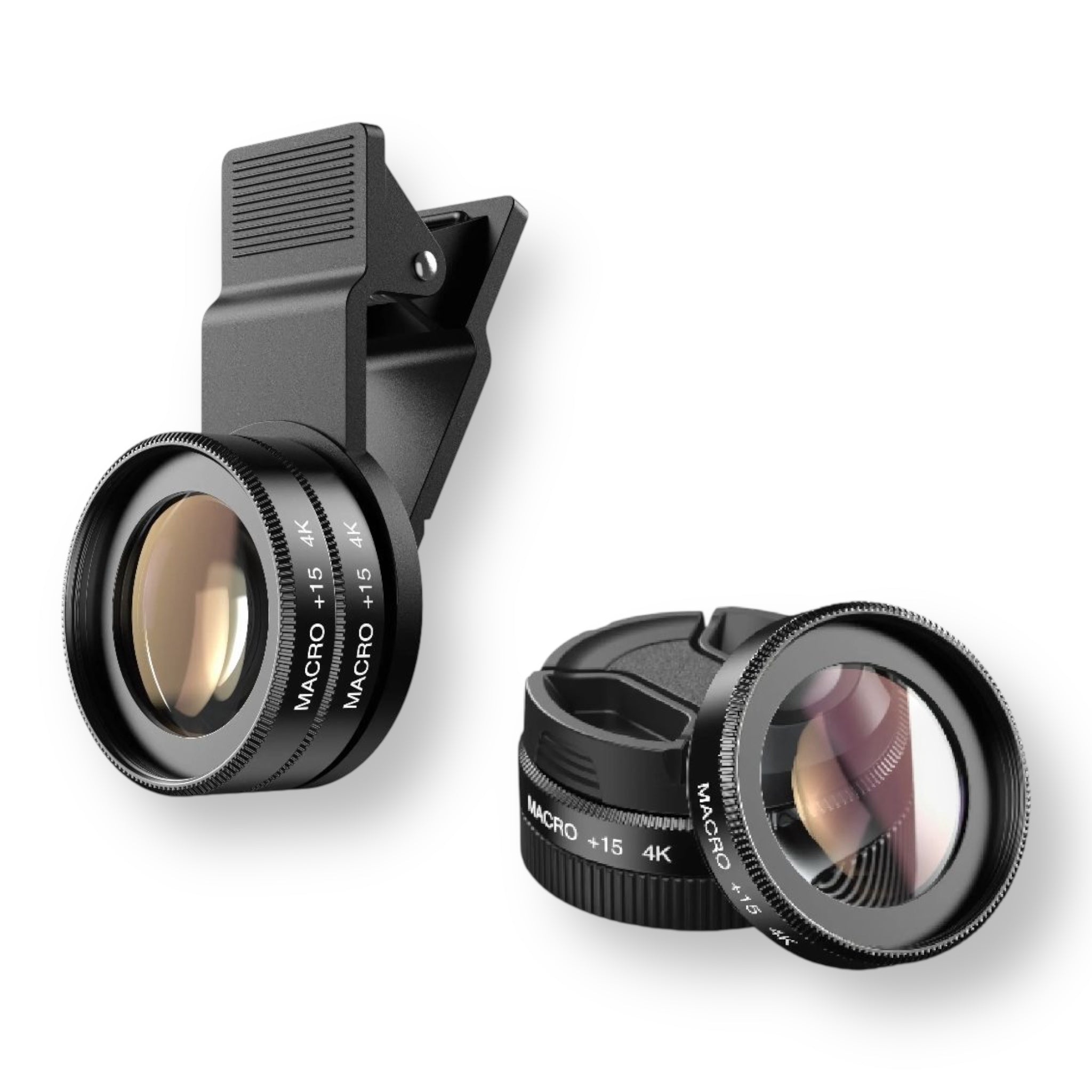 LENTE MACRO 4K DOBLE 15mm y 30mm